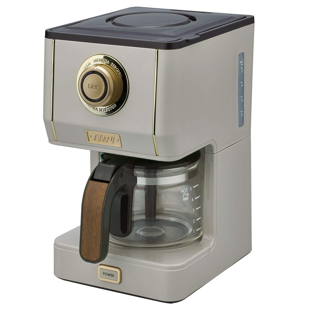 

Bon Furniture Extract Coffee Retro Drip Coffee Maker 30 Minute Warm Stylish Greige