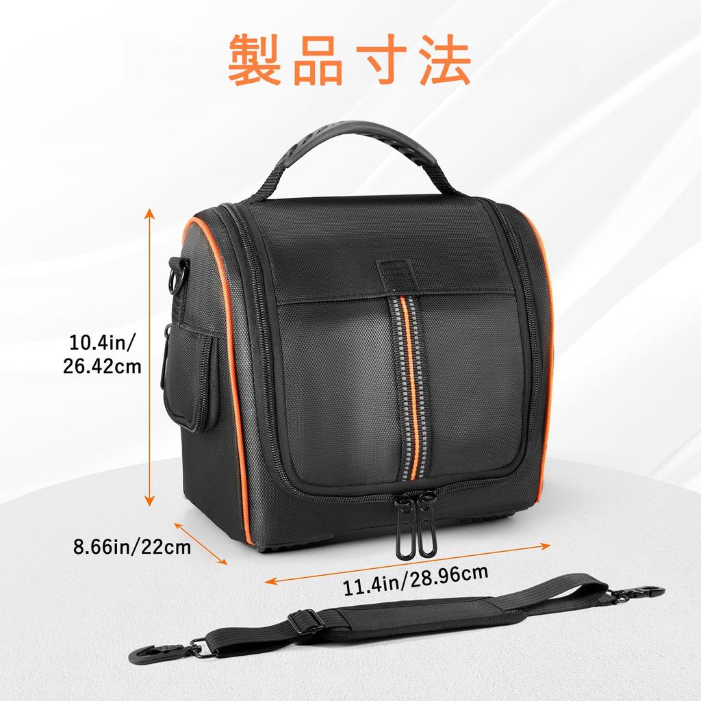 Portable Power Station Storage Fits Jackery Explorer Portable Power Station Protective Shockproof Storage for and Travel Compatible with JK Bag, 500,