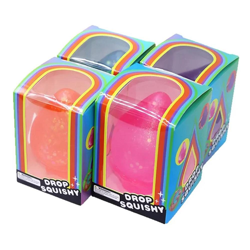 Needoh Style Malt Sugar Squishy Blind Box Slow Rebound Water Cube Stress Ball Ice Cube Kids Decompression Toy Gifts