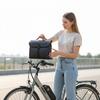 New Motorcycle Bag Waterproof Leather Case Large Capacity Motorcycle Bag Rear Seat Bag Tail Pack Multifunctional Crossbody Bag
