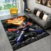 Retro Cartoon UFO Robot Grendizer Anime Carpet Rug for Bedroom Living Room Sofa Doormat Home Decor,Kid Game Area Rug Non-slip
