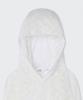 Women'S Floral Lace Hooded Long Sleeve T-Shirt [Ivory]