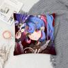 ROCCIA Anime Game W-Wuthering Waves Pillow Case Fashion Square Pillowcase Bedroom Sofa Room Ins Decoration Leisure