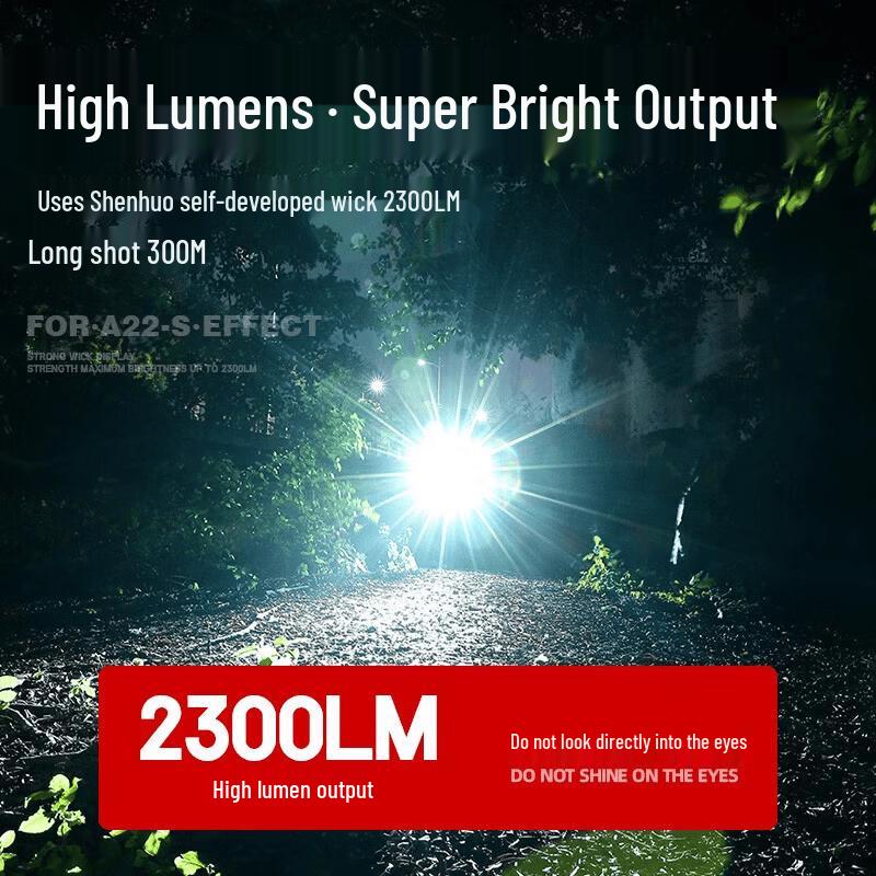 SupFire A22-S High-Power Outdoor Flashlight