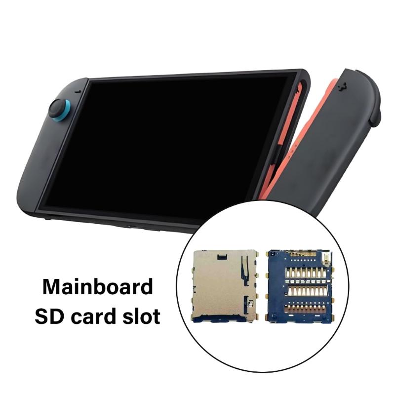 Card Slot Socket for NS2 Game Console Replacement Memory Card Reader Slot Tray Repair Part Gaming Accessories