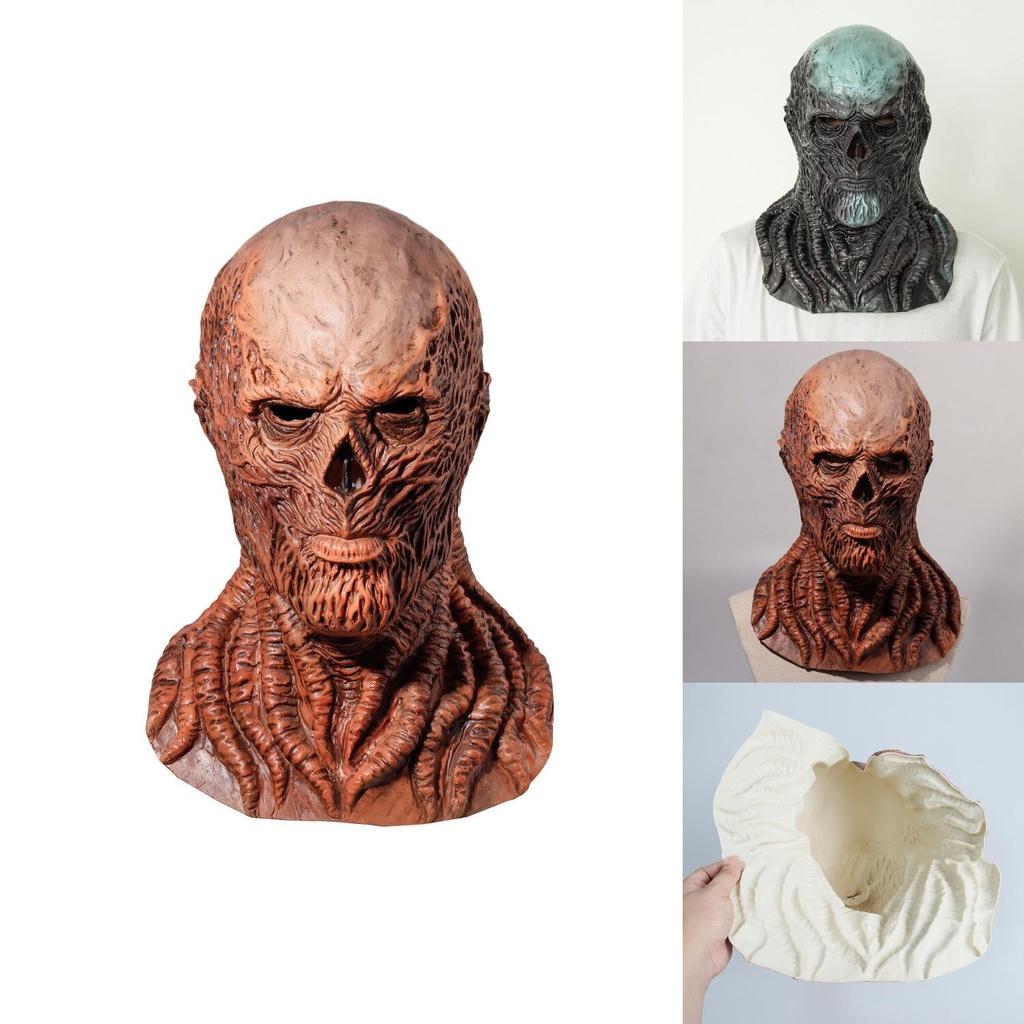Stranger Things Sezon 4 Maska Vecny Przerażający Lateksowa Rekwizyt do Halloween Cosplay