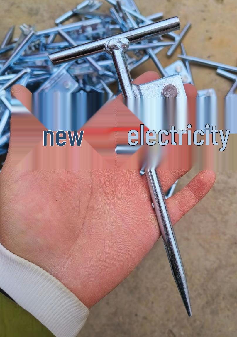 Galvanized Grounding Rod for Lightning Protection and Household Use