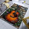 Daisies and Guitar Pattern Carpet for Bedroom Living Room Bedside Sofa Floor Mat Modern Home Decor Area Rug for Gifts
