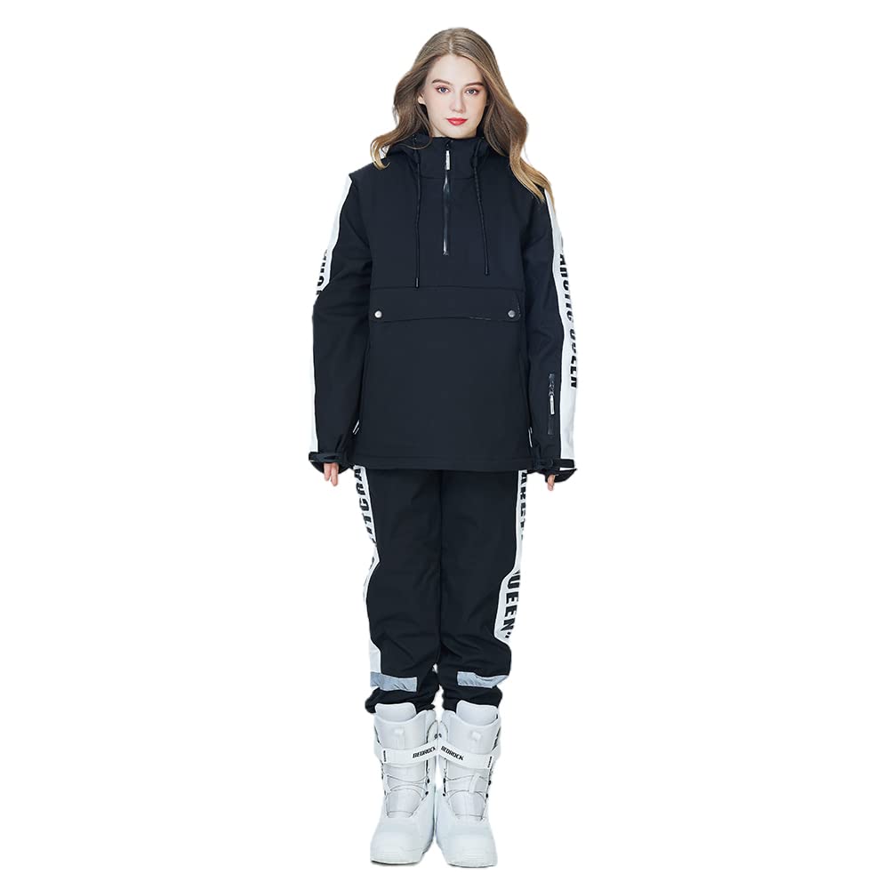 HOTIAN Snowboard Wear Set for Men and Ski and Snowboard 9 6 Sizes Water Cold Jacket and Women, Wear, Colors, (XS-2XL), 10,000mm Resistance,