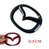 for  Plastic Car Front Trunk Emblem Mazda CX-5 CX5 Steering Wheel Badge 3D Body Replaced Sticker Rear Tail Refitting Decoration k2