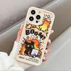 Case for Apple iPhone 11 15 Pro Max 14 Plus 13 12 16 Shockproof Shell Silicone Funda Phone Cover Cartoon Black Cat Explosion