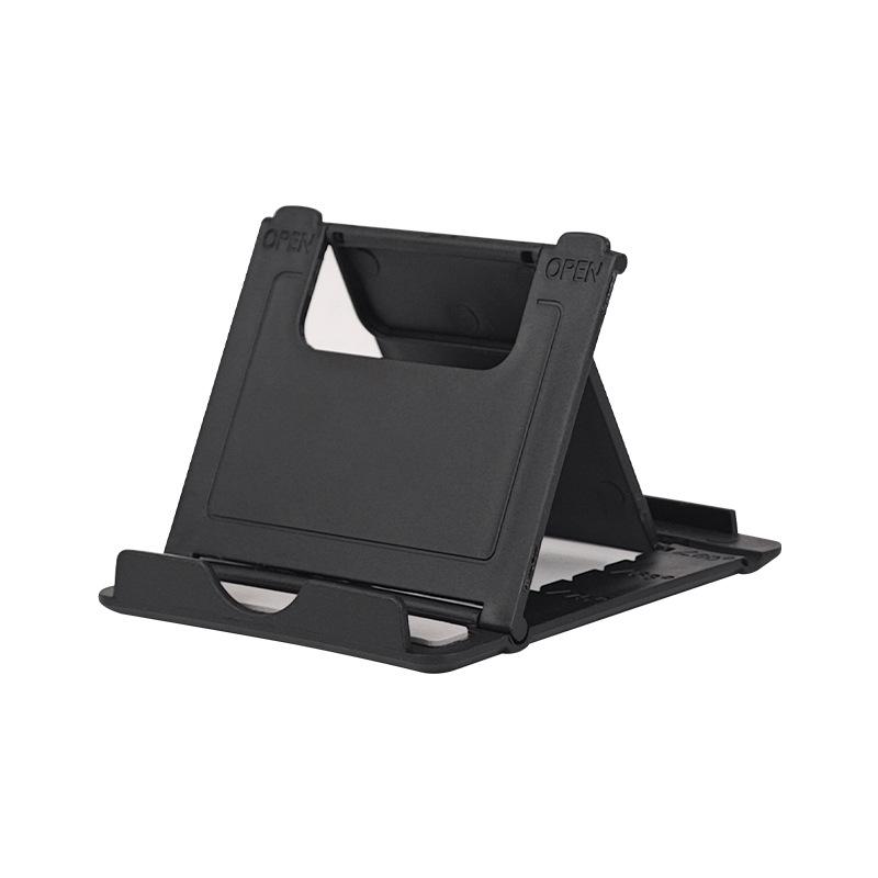 

Universal Adjustable Folding Stand for Phones & Tablets Bare Packaging чёрный