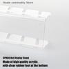 7-Holes Baseball Cap Display Rack Durable Clear Acrylic Hat Holder for Home Closet Storage Organization Stores Decoration