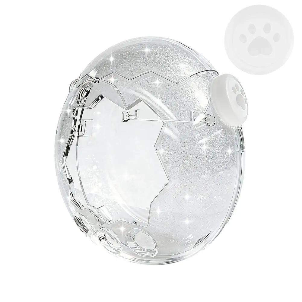 Clear PC Protective Case for Tamagotchi Paradise Transparent Shockproof Full Cover Shell Game Console Decorative Cover