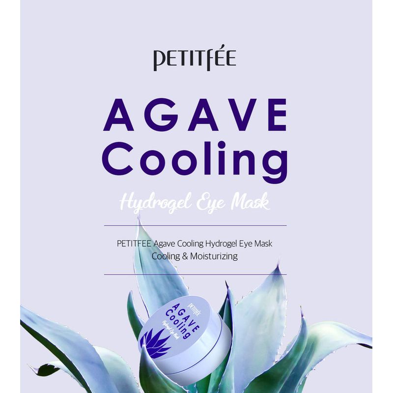 PETITFEE - Agave Cooling Hydrogel Eye Mask 60pcs