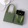 Portable Jewelry Packaging Box Earrings Necklace Ring Pendant Storage Organizer Case Wedding Gift Box Paper Drawer Jewelry Box