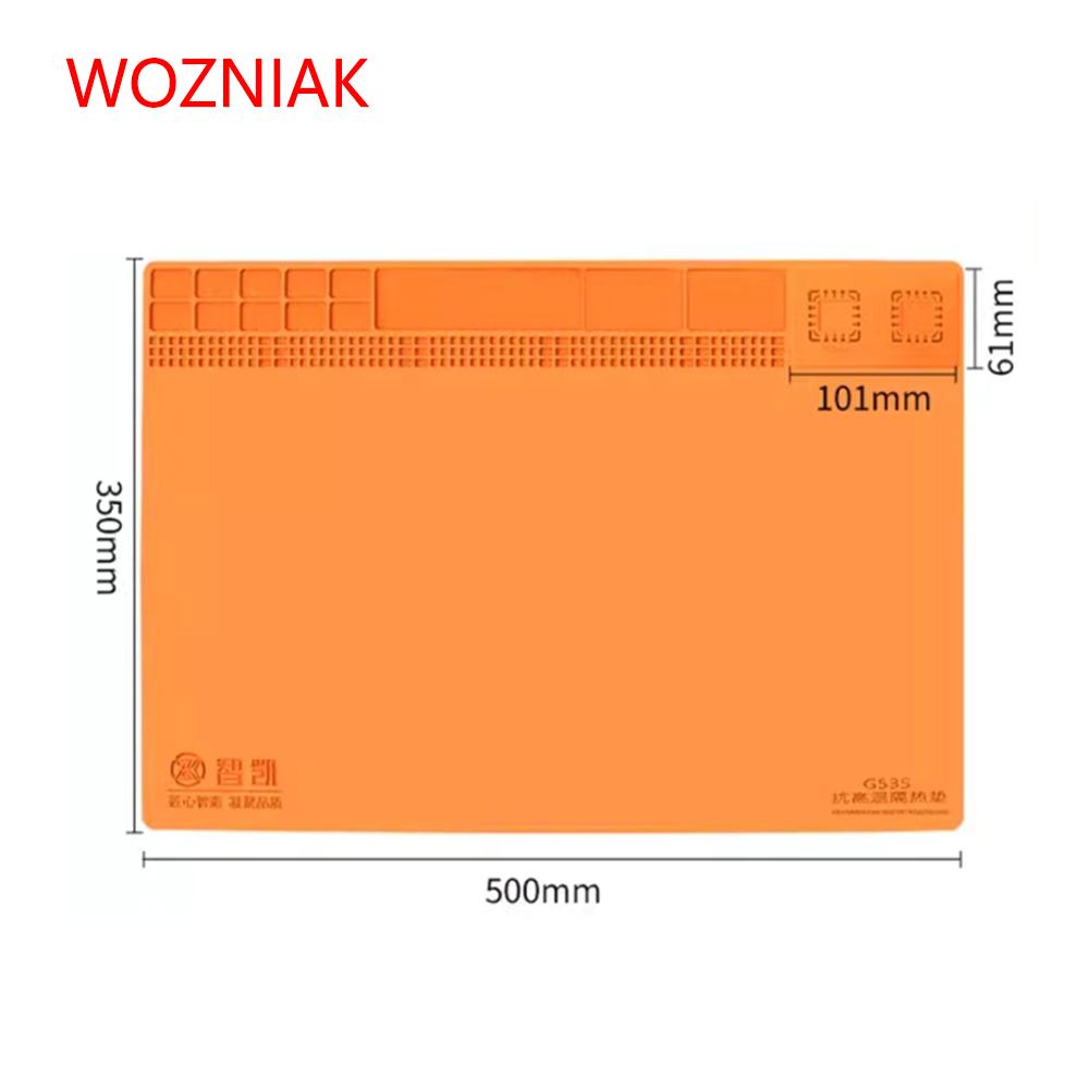 ZHIKAI Mobile Phone Repair Insulation Pad G535 High Temperature Resistant Work Pad Welding Planting Tin Repair Station Mat