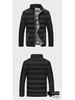 Men's Winter Stand Collar Down Cotton Running Jacket 2023