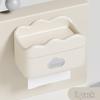 LIEI Cream Style Cloud Toilet Paper Box