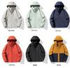Unisex Mountain Hard Shell 3-in-1 Ski Jacket: Windproof & Waterproof Winter Set for Skiing and Fishing.