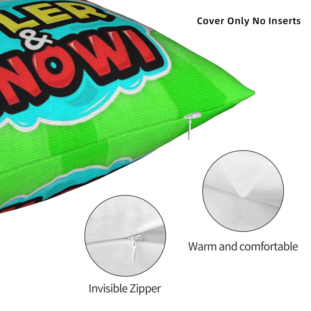 Huse de pernă Tylers And Snowi Gaming Produs Pernă Moale Capac Decorativ Husă Pernă Decorativă Casă Multi-Dimensiune