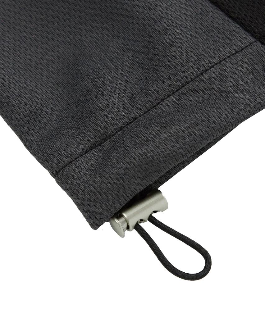 DRAW FIT Blockcore Jersey Hoodie Long Sleeve [Black]