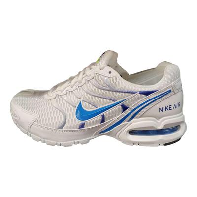 Air Max Torch 4 Comfortable Versatile Non-Slip Shock Absorbing Low-Top Casual Running Shoes Women Sneaker White Blue 343851-104
