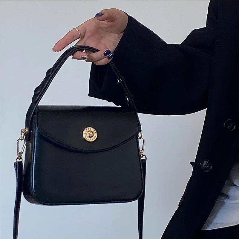 

Vintage Small Square Messenger Bags for Women Fashi Ladies Shoulder Bag Tote Purse Solid Color Female Top-handle Crossbody Bag