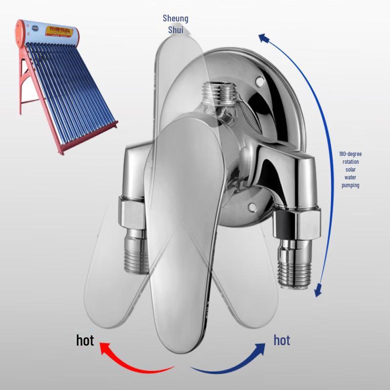 TLXT All-Copper Solar Shower Faucet