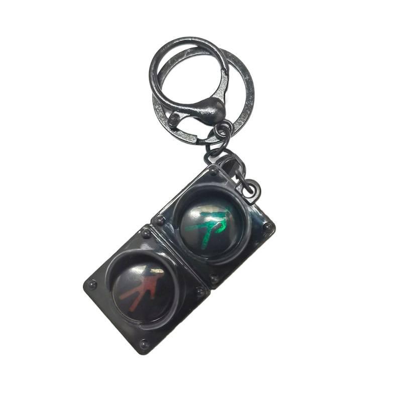 Mini-Ampel-LED-Schlüsselanhänger - Süßes Geburtstagsgeschenk für Freunde, Rucksack oder Schultasche.