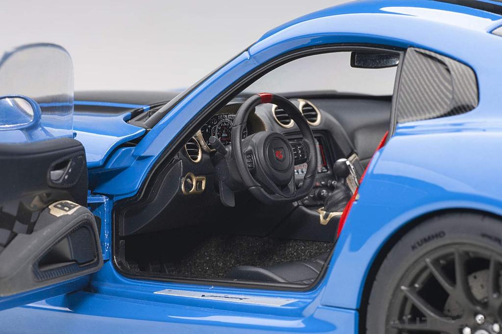 AUTOart Dodge Viper ACR Stripe Finished Product 71734 1/18 Blue/Black
