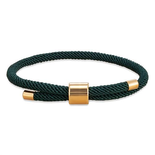 2026 European and American Simple Men's and Women's Gold Adjustable Hand Rope Classic Couple Milan Rope Hand