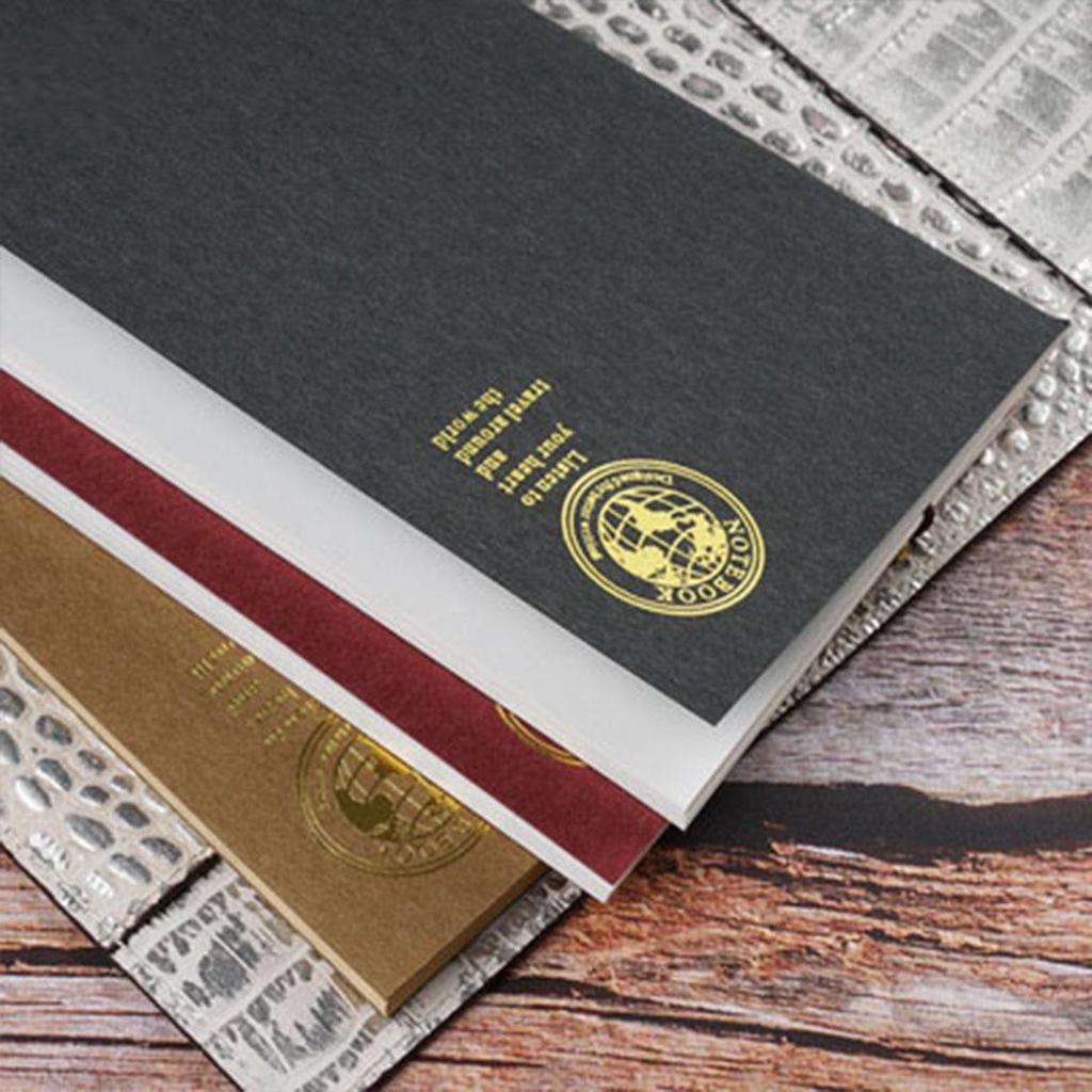 Traveler's Notebook Refill: Saddle-Stitched Loose-Leaf Insert with Kraft Paper & Lined, Blank, Grid Pages