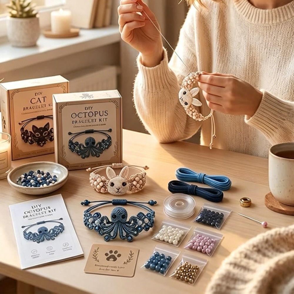 Animal Beaded Beaded Bracelet Making Kit Full Set DIY Bracelet Kit For Women