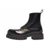 Balenciaga Strike Lace Up Boot Black Women's 590974WA9601000