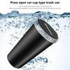 AAFM1 For Skoda Car Trash Bin Garbage Can Rubbish Basket Bin Organizer Storage Holder Auto Accessories Octavia A5 A7 RS Fabia Superb