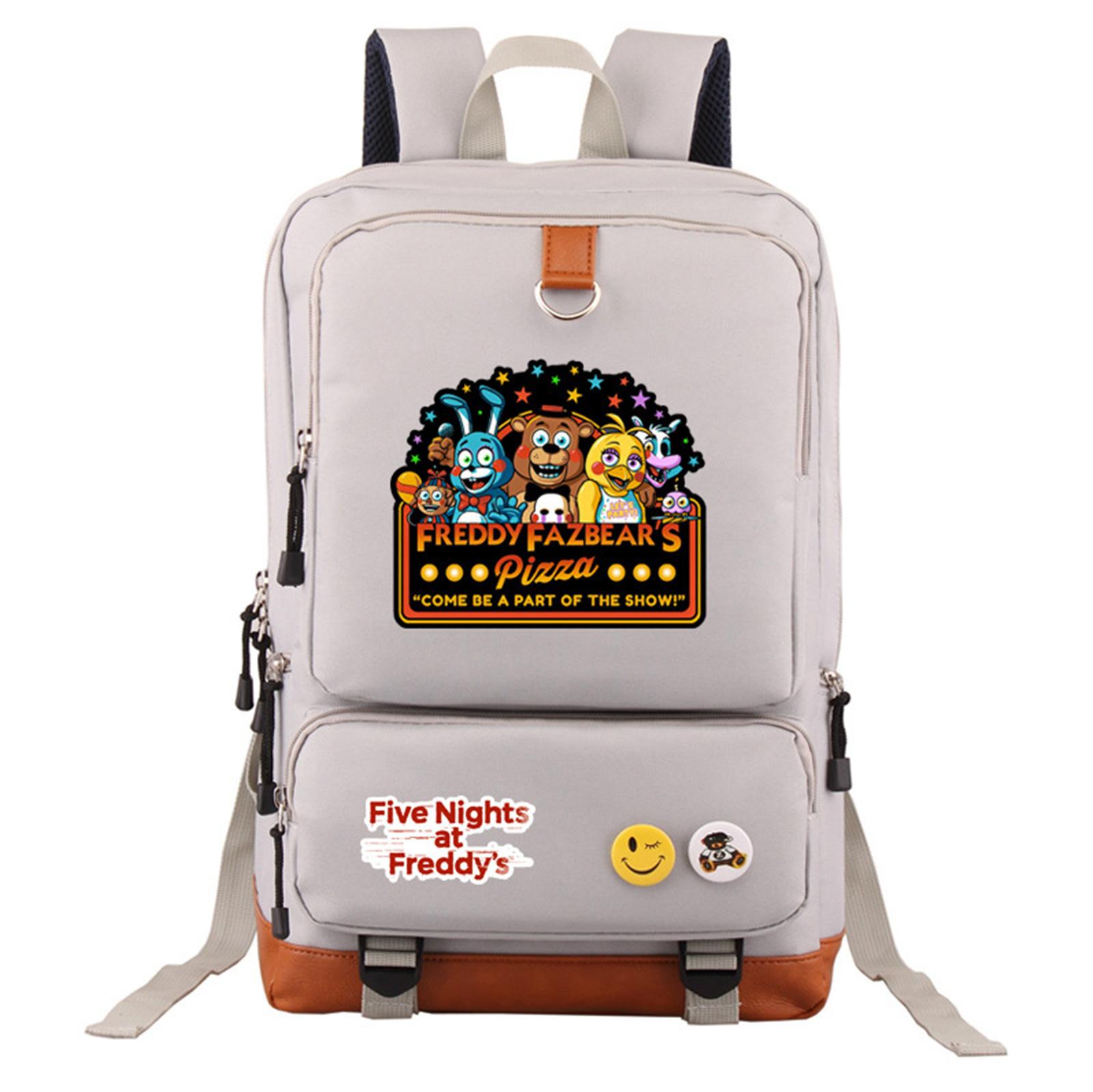 Animation Pattern Peripheral Backpack Large Capacity Adult Student Schoolbag Outdoor Travel Bag 19inch