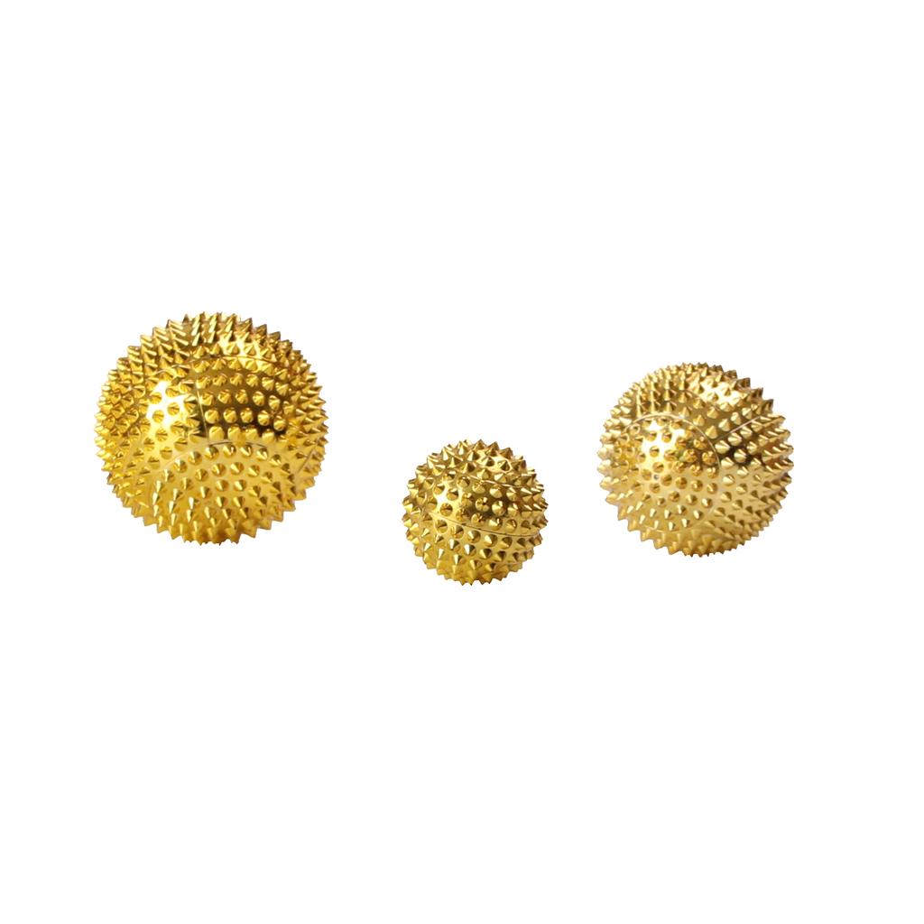 3 Stück Handflächenmassagebälle Triggerpunkt Akupressurball für Körperteile
