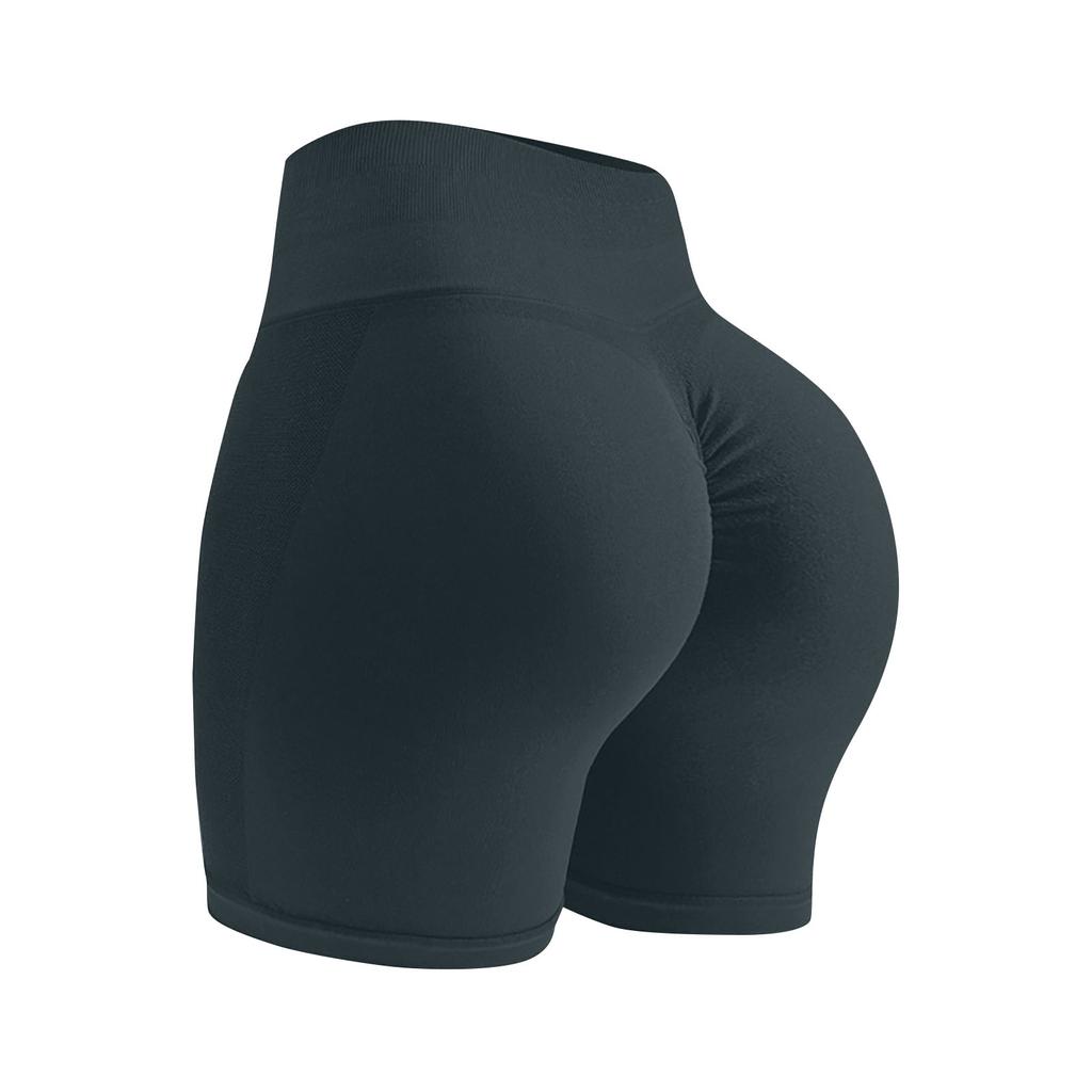 Workout Butt Lifting Shorts For Women High Waisted Seamless Gym Yoga Booty Shorts
