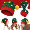 Christmas Winter Tree Beanie Knitteds Fashion Fabric Extra Warm Hatsupplies