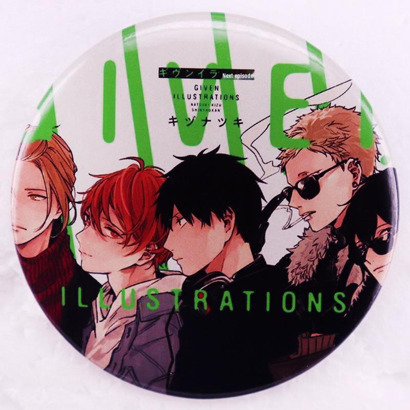 Gifted Future Pin: Anime Tinplate Badge Brooch
