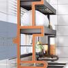Multifunctional Carbon Steel Over-Sink Dish Drying Rack