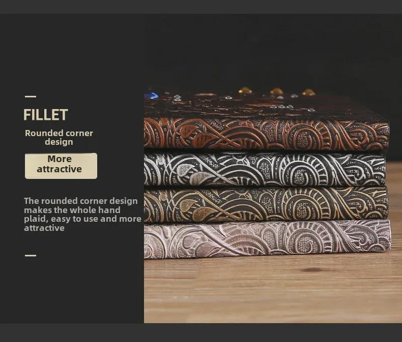 Phoenix Diamond European Retro PU Notebook & Travel Diary