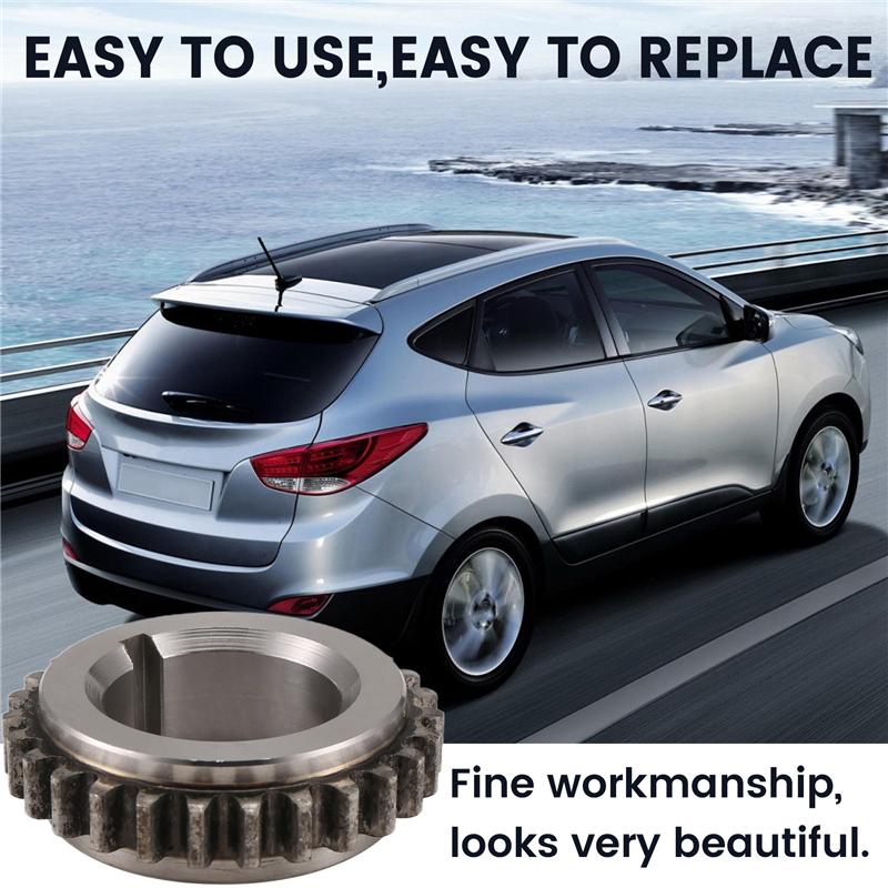 H5-Sprocket Crankshaft 2312125050 For Hyundai Sonata Ix35 Santa Fe For Kia Sportage Magentis Sorento Sprocket Crankshaft