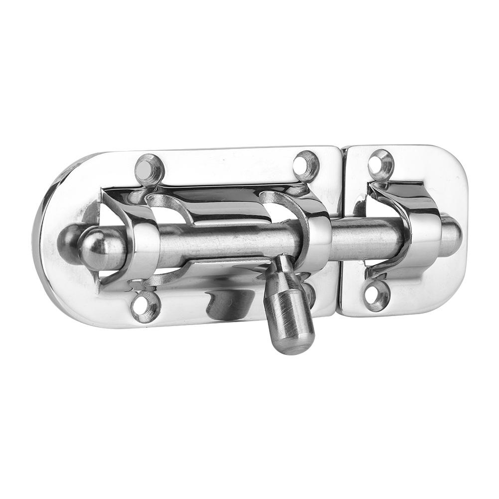 Barrel Bolt Stainless Steel Marine Boat Cabin Door Hatch Latch Lock Marine Handware Fittings110 X