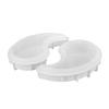 Yin Yang Shaped Mousse Cake Mold Silicone Fondant Mold Practical Soap Mold  Baking Cake