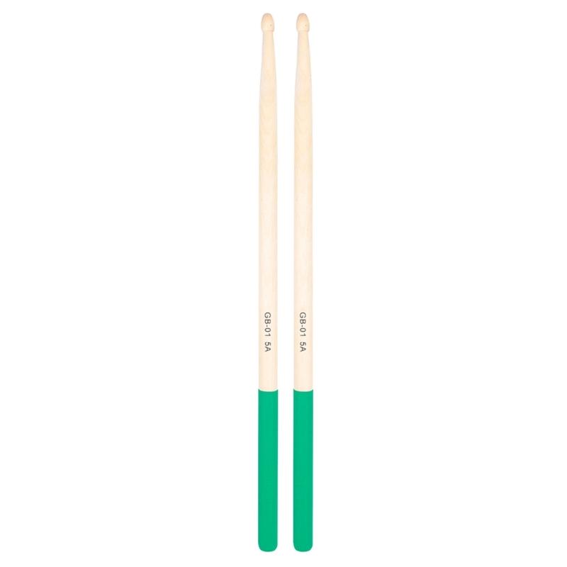 1Pair Nonslip Universals Drumsticks 5A/7A Maple Wood Drumsticks Simple Light Weight Drum Stick for Drummer, Beginner