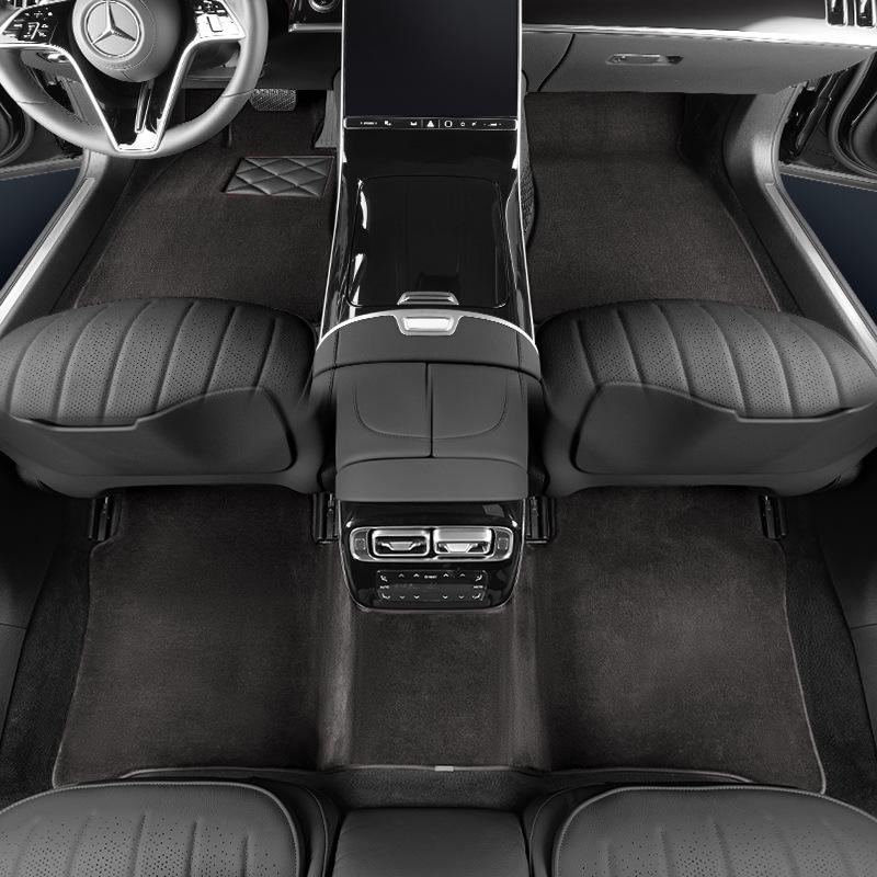 

Maybach S-Class S400L, Mercedes-Benz E300L, GLS Wool Floor Mats for Car Interiors