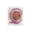 Multi layered resin woven alloy coral pendant necklace, beach ocean vacation style collarbone chain