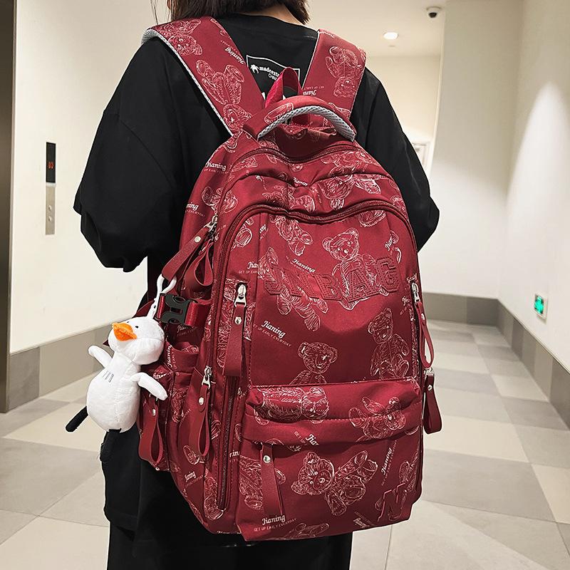 Girls  Junior High School Students  Printed Male Backpacks  Middle School Students  College Students  Backpacks